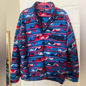 Patagonia Synchilla Snap T Pullover Men’s Size Large